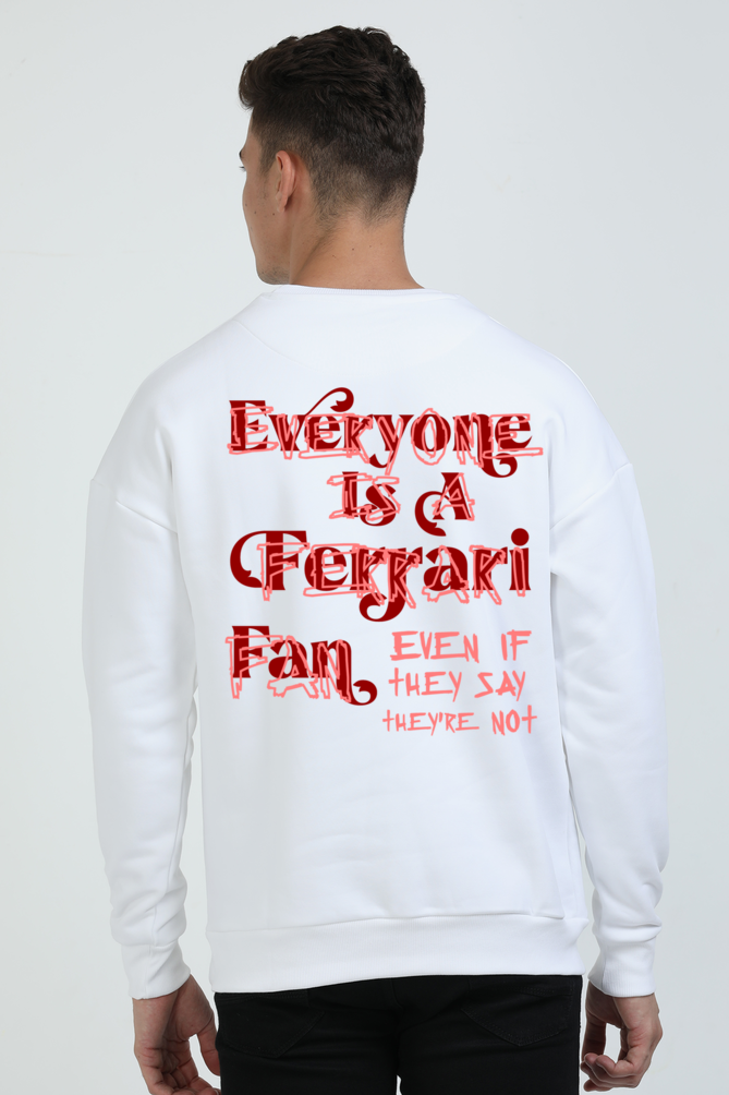 Forza Ferrari Oversized Sweatshirt