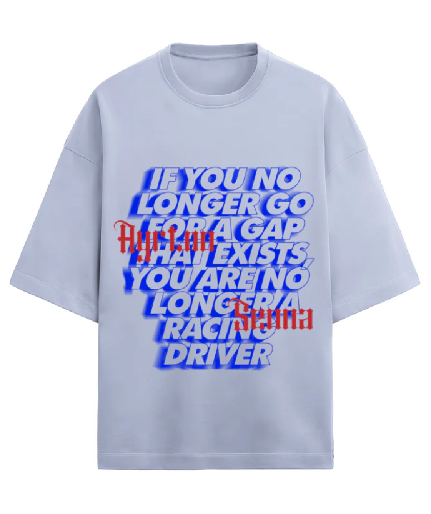 Elevate your style with our exclusive Lavender colour Ayrton Senna tribute T-shirt, honoring the Formula 1 legend's iconic words. Perfect for McLaren Racing and Senna fans, crafted from premium French Terry cotton for lasting comfort. Show your Formula 1 love. Grab yours now!